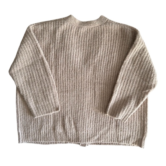 Jenni Kayne Alpaca Cocoon Cardigan Sweater Size XXL Cream - Picture 2 of 8